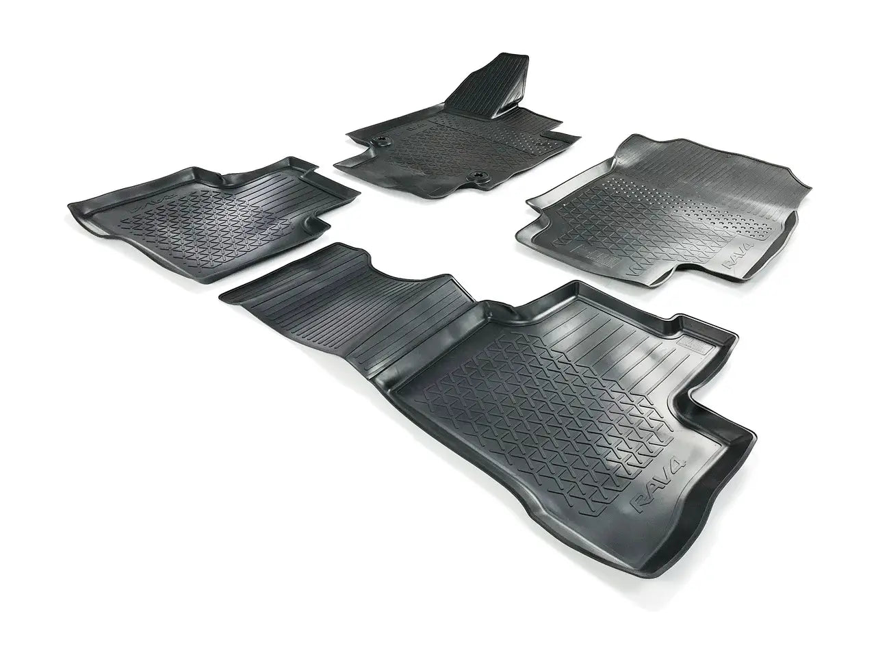 Set 4 Covorase din Cauciuc pentru Toyota Rav4 (MY18-21 Benzina/CVT) - PW21042002