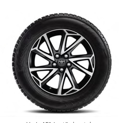 Set 4 Roti Iarna din aliaj pentru Toyota Yaris 195/55R16 Goodyear