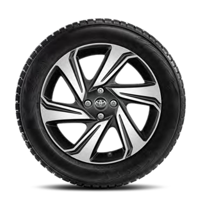 Set 4 Roti Iarna din aliaj pentru Toyota Aygo Cross 175/65R17 Semperit