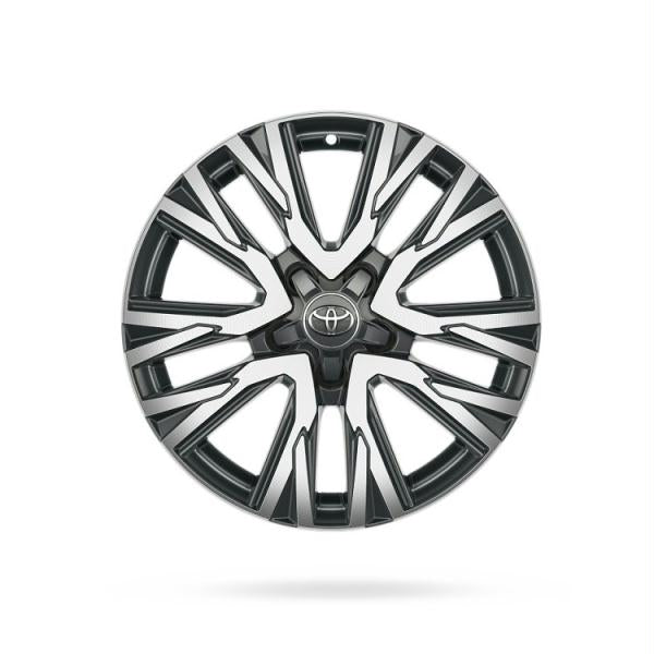 Janta din Aliaj Originala Toyota Yaris Cross, 17 inch, 10 spite, Machined Dark Grey