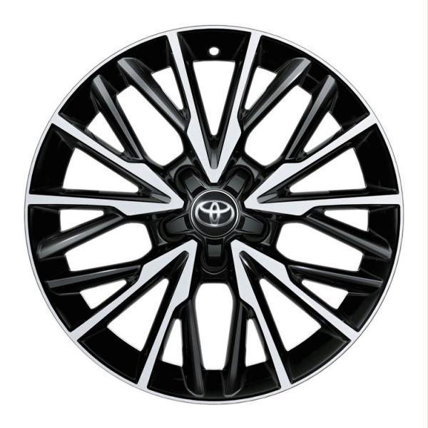 Janta din Aliaj Originala Toyota Yaris Cross sau C-HR, 18 inch, Black Machined